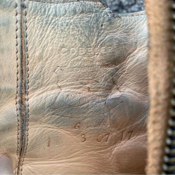 Bed Stu Blaire Stacked Heel Leather Ankle Boots Black Size 6 - Picture 6 of 11